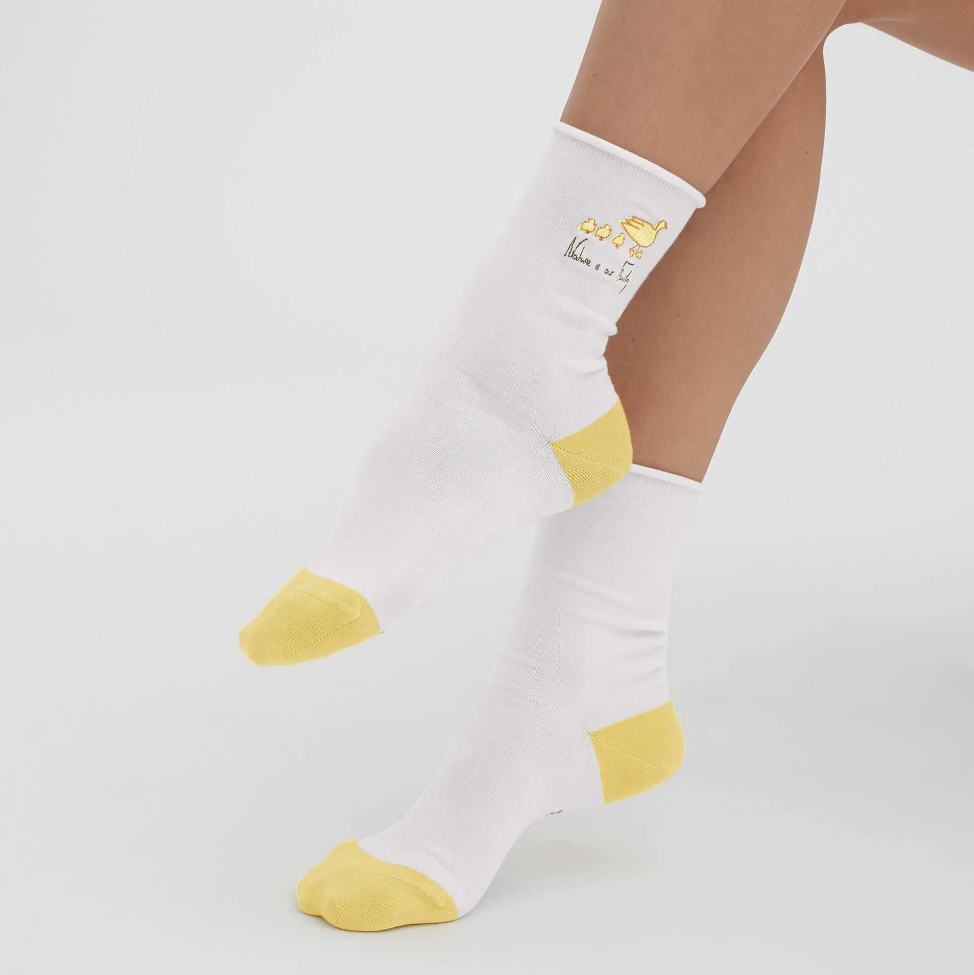 LIVING CRAFTS Alexis – Socken, 2Er-Pack Die Natur Ist Unsere Familie Outlet