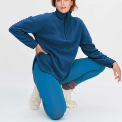LIVING CRAFTS Annedore - Leggings Retro-Blau New
