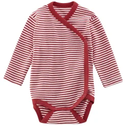 LIVING CRAFTS Aubergine – Kimono-Body Mohn/Weis Hot