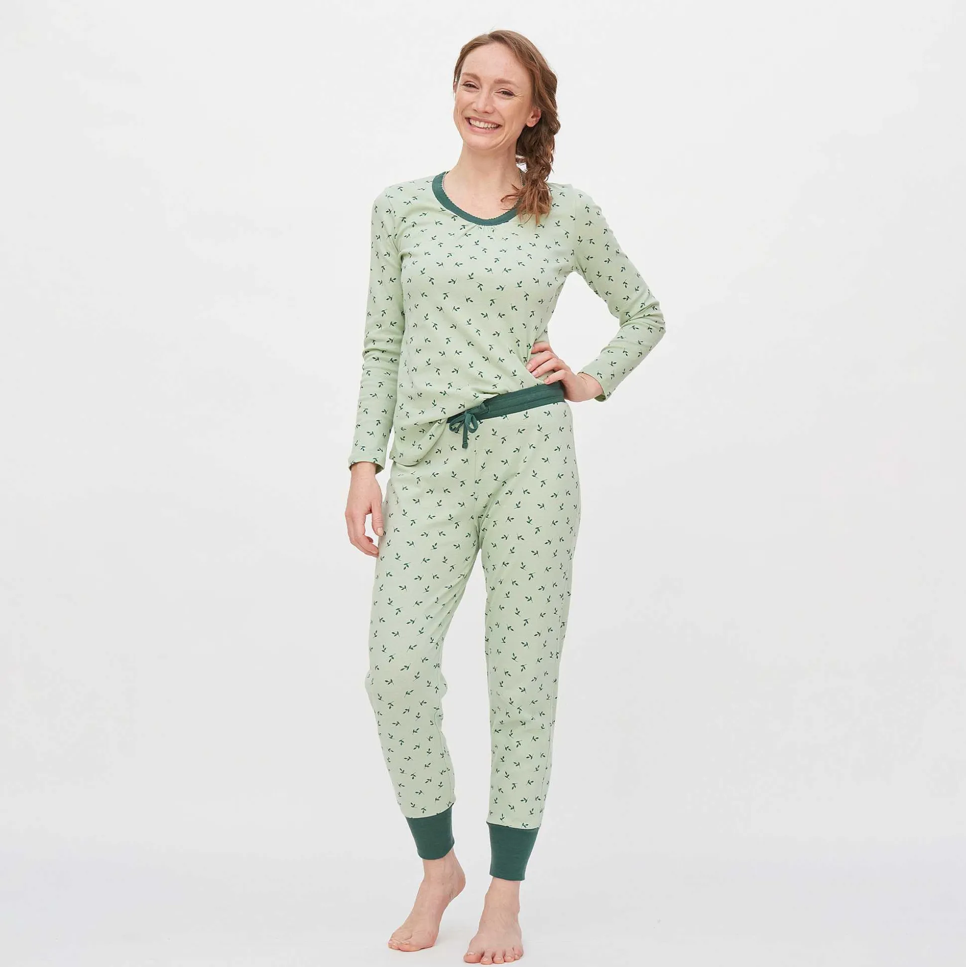 LIVING CRAFTS Aveline – Schlafhose Blatter Cheap