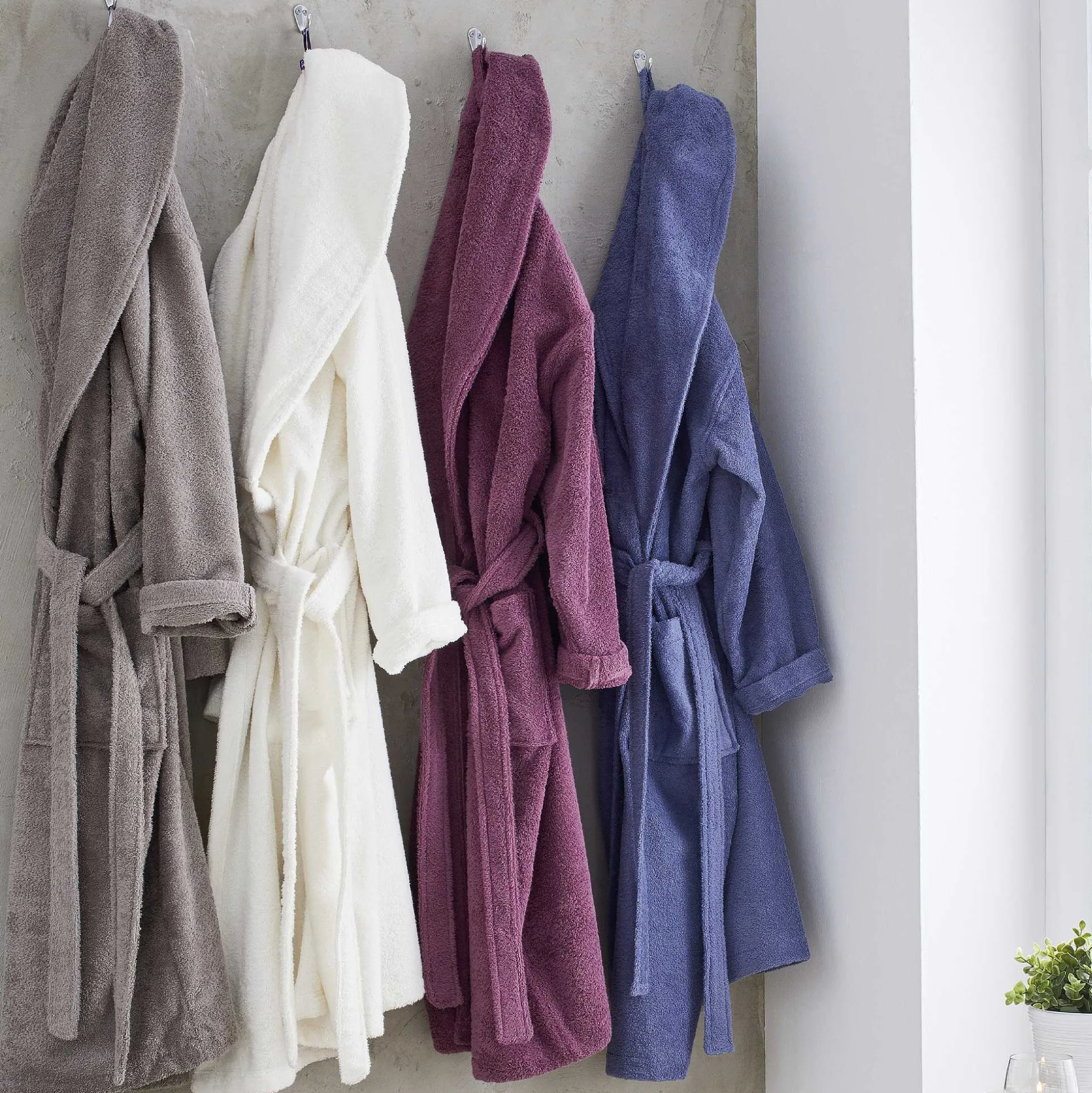 LIVING CRAFTS Barcelona - Bademantel Naturlich Discount