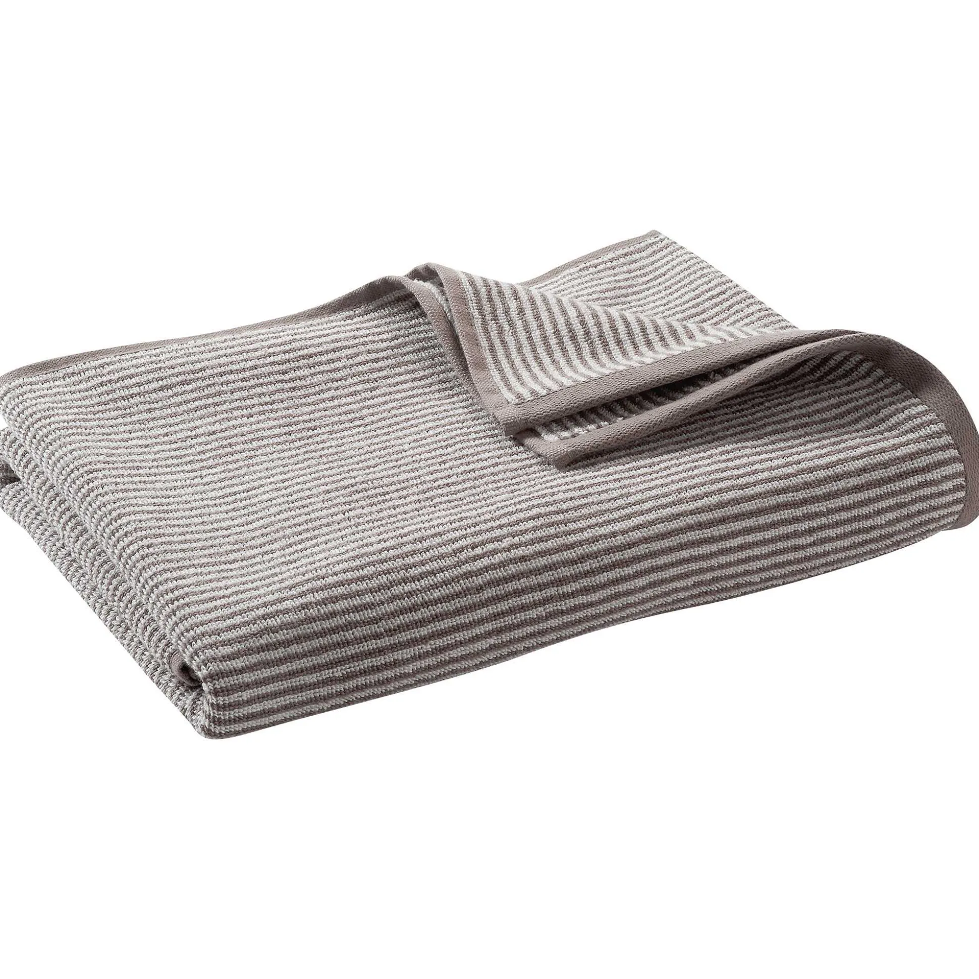 LIVING CRAFTS Barcelona - Badetuch Kaschmir/Natur Gestreift New