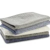 LIVING CRAFTS Barcelona - Gastehandtuch Kaschmir/Natur Gestreift Sale