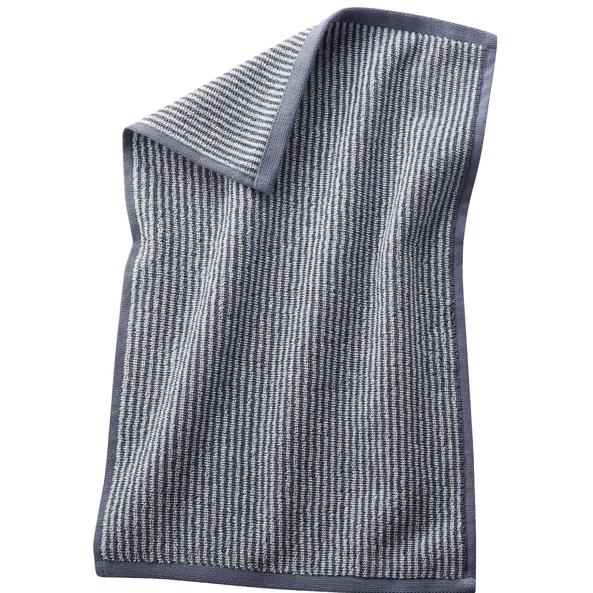 LIVING CRAFTS Barcelona - Gastehandtuch Infinity Blau/Natur Online