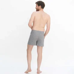 LIVING CRAFTS Ben – Boxershorts, 2Er-Pack Steingrau/Anthra Melange Fashion