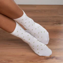 LIVING CRAFTS Bettina - Socken, 2Er-Pack Pistazie Discount