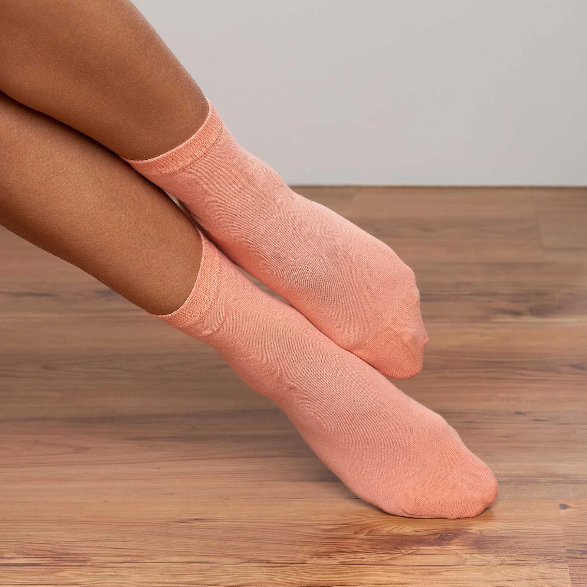 LIVING CRAFTS Bettina - Socken, 2Er-Pack Erdbeercreme Outlet