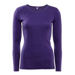 LIVING CRAFTS Bianca - Langarmshirt Violett Discount