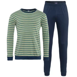 LIVING CRAFTS Bob - Pyjamas Marine/Myrte Flash Sale