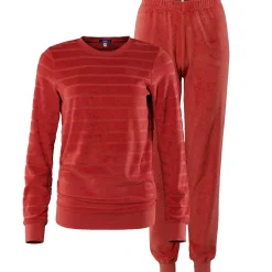 LIVING CRAFTS Bonnie – Frottee-Pyjama Verbrannter Ziegelstein Discount