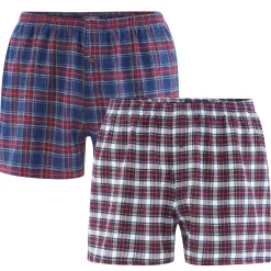 LIVING CRAFTS Boris - Boxershorts, 2Er-Pack Tartan Online