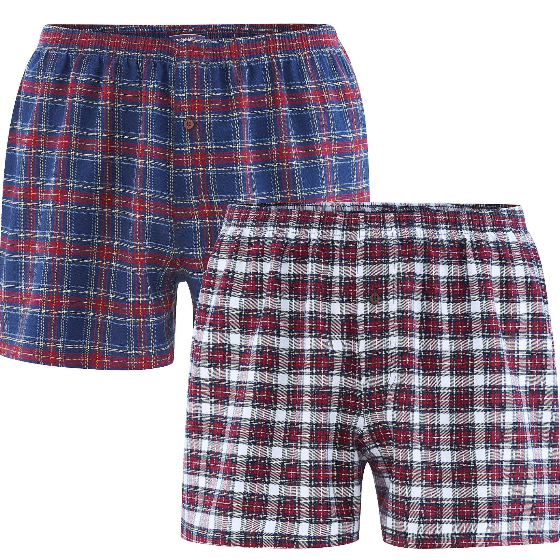 LIVING CRAFTS Boris - Boxershorts, 2Er-Pack Tartan Online