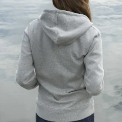 LIVING CRAFTS Cameron - Kapuzenjacke Graue Melange Clearance