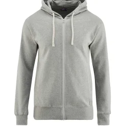 LIVING CRAFTS Cameron - Kapuzenjacke Graue Melange Clearance