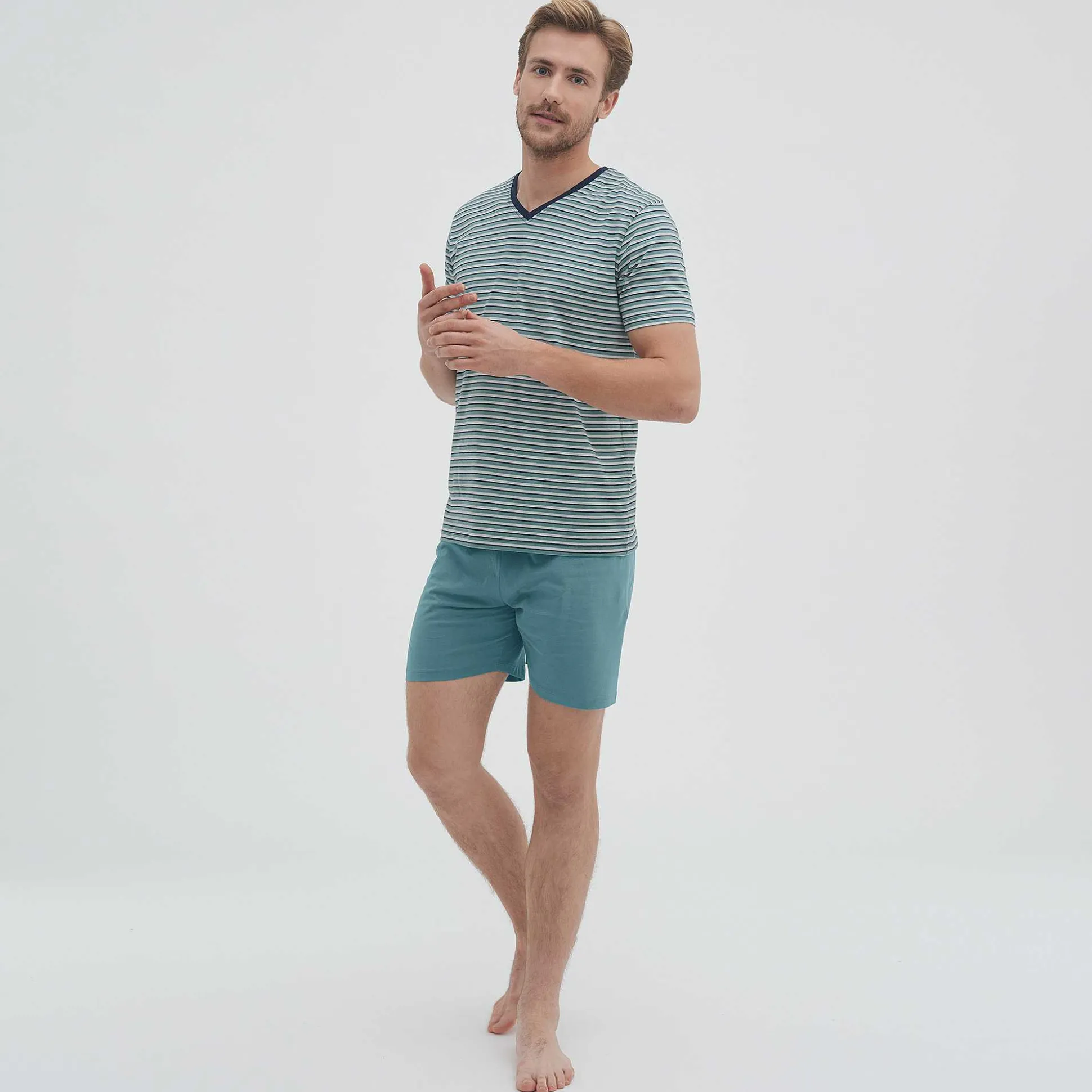 LIVING CRAFTS Carl - Pyjamas Riffgewasser Best Sale