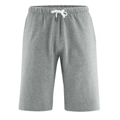 LIVING CRAFTS Charlie – Sweatshorts Steingrau Fashion