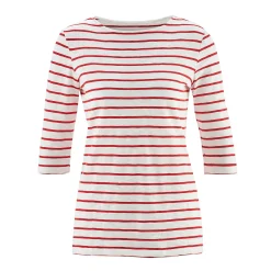 LIVING CRAFTS Chloe - Hemd Offwhite/Chili Fashion
