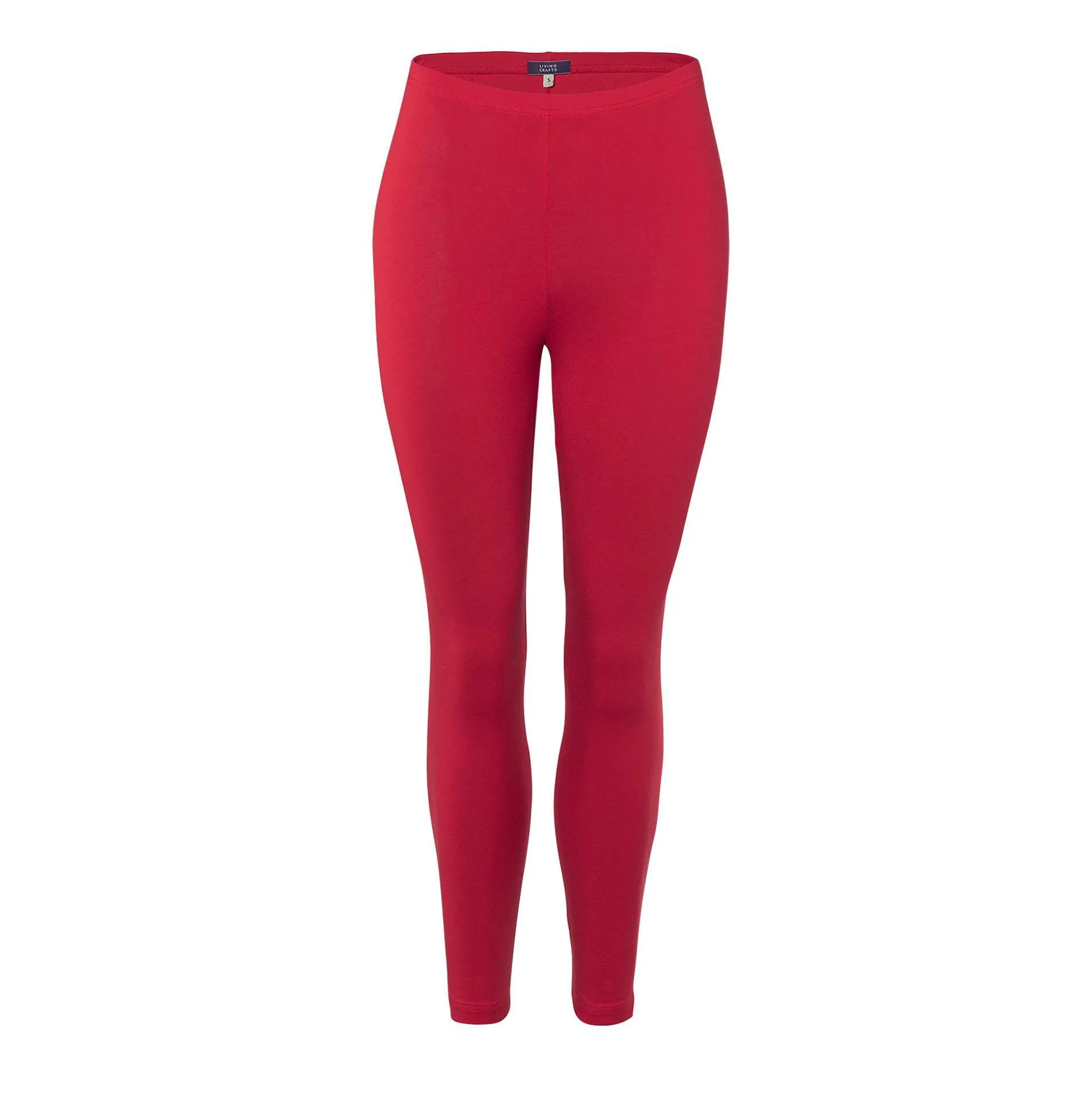 LIVING CRAFTS Clara – 7/8-Leggings Echtes Rot Store