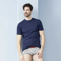 LIVING CRAFTS Clark - T-Shirt Dunkles Marineblau Cheap