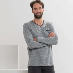 LIVING CRAFTS Colin – Pyjamas Steingrau/Anthra Melange Store