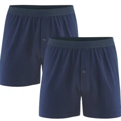 LIVING CRAFTS Ethan – Boxershorts, 2Er-Pack Marine Shop