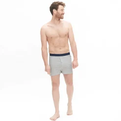LIVING CRAFTS Ethan – Boxershorts, 2Er-Pack Steingrau Sale
