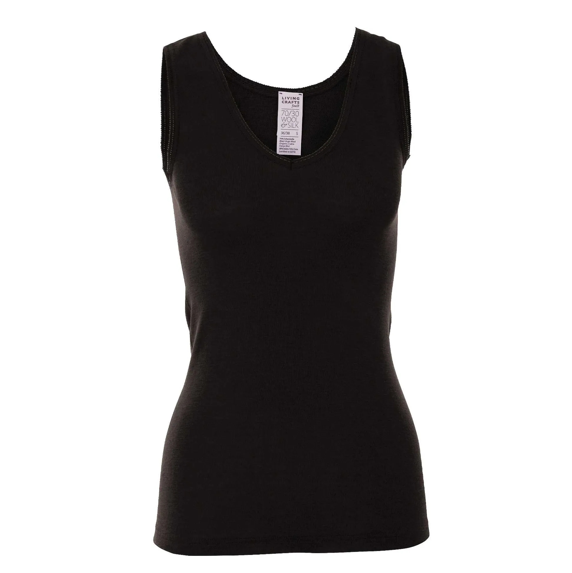 LIVING CRAFTS Freya - Weste Schwarz Outlet