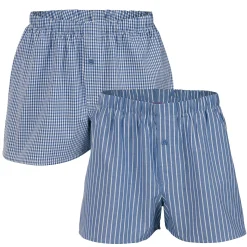 LIVING CRAFTS Gregor - Boxershorts, 2Er-Pack Denim Blue Best Sale