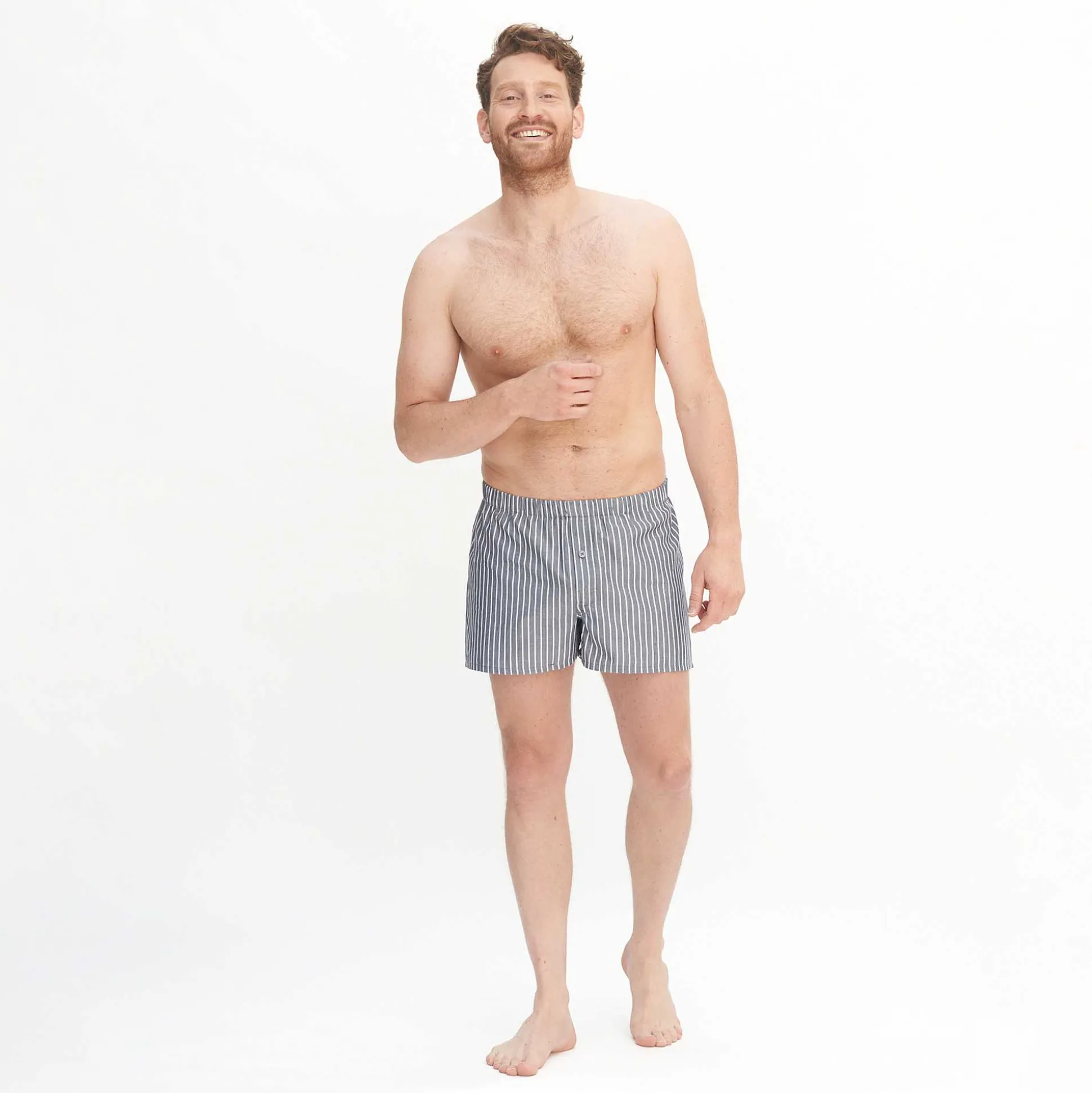 LIVING CRAFTS Gregor - Boxershorts, 2Er-Pack Anthrazit Clearance