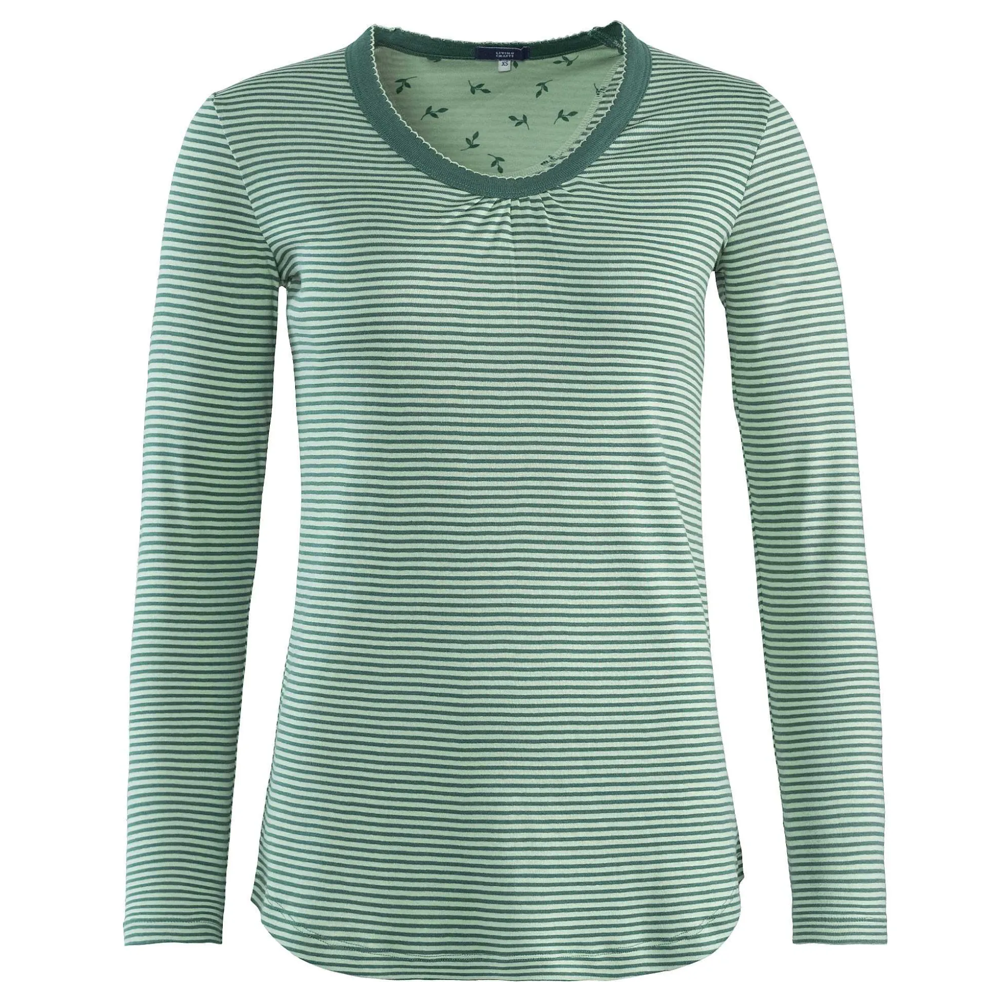 LIVING CRAFTS Haily - Schlafshirt Silberkiefer / Nebelgrun Online