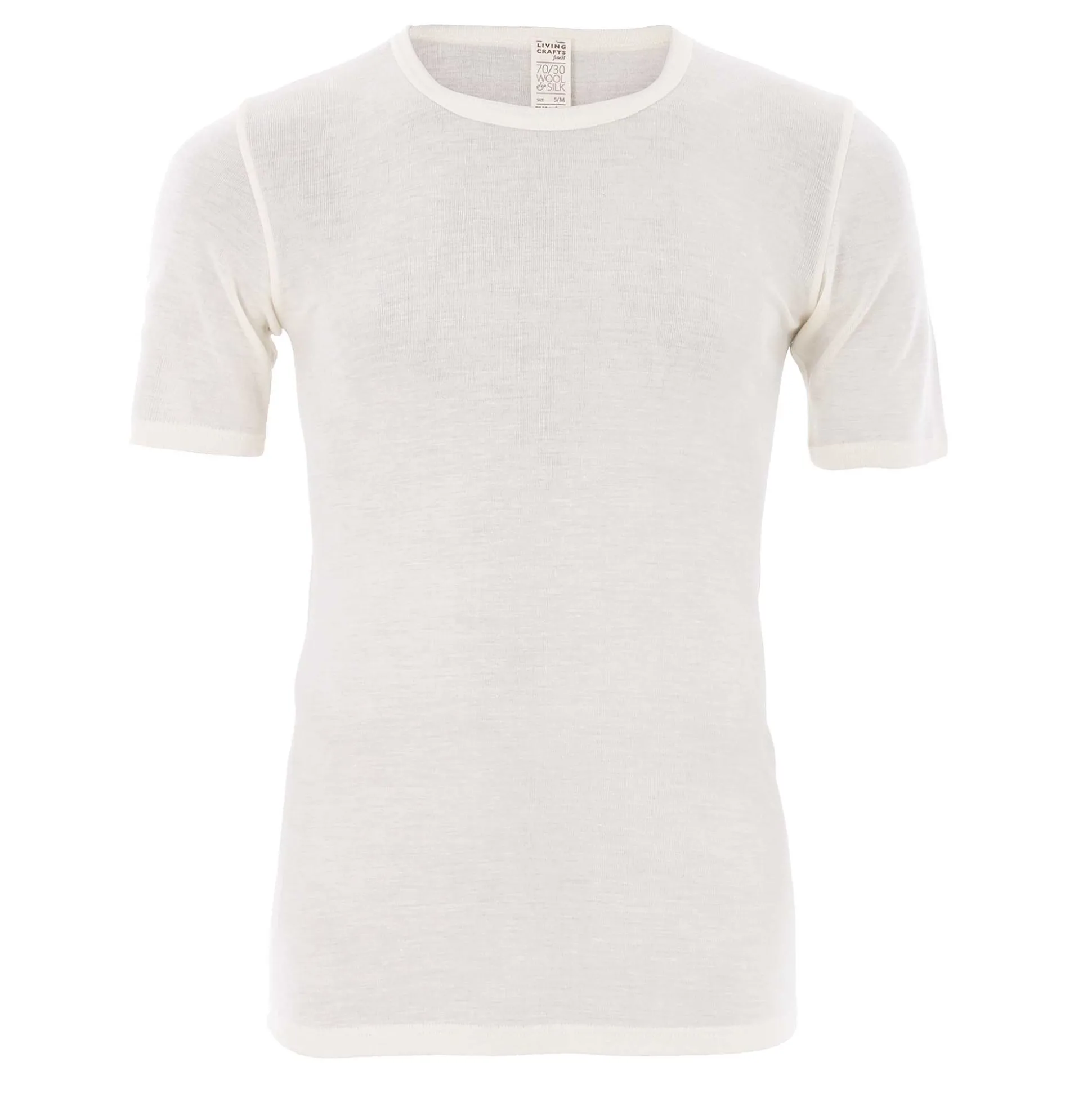 LIVING CRAFTS Harry - Kurzarmshirt Naturlich Hot