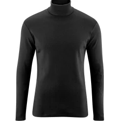 LIVING CRAFTS Helge - Rollkragenshirt Schwarz Best