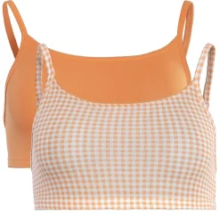 LIVING CRAFTS Ilenia - Bustier, 2Er-Pack Vichy-Aprikose Discount