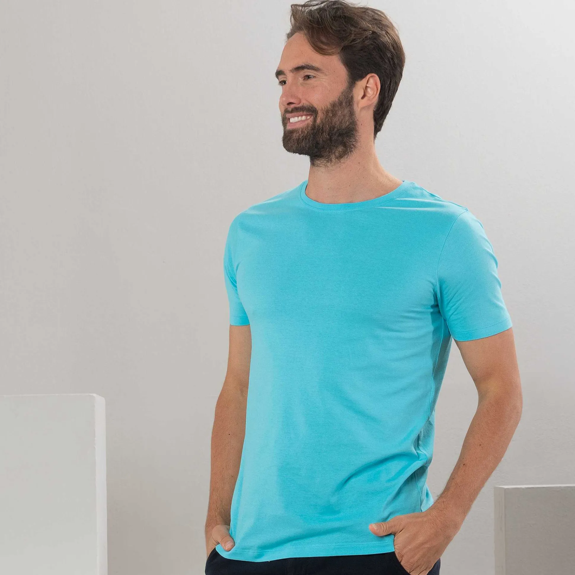 LIVING CRAFTS Ilko - T-Shirt Turkis Best Sale
