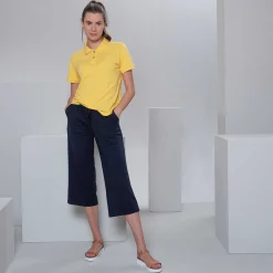 LIVING CRAFTS Inga – 7/8-Hose Tintenblau Best