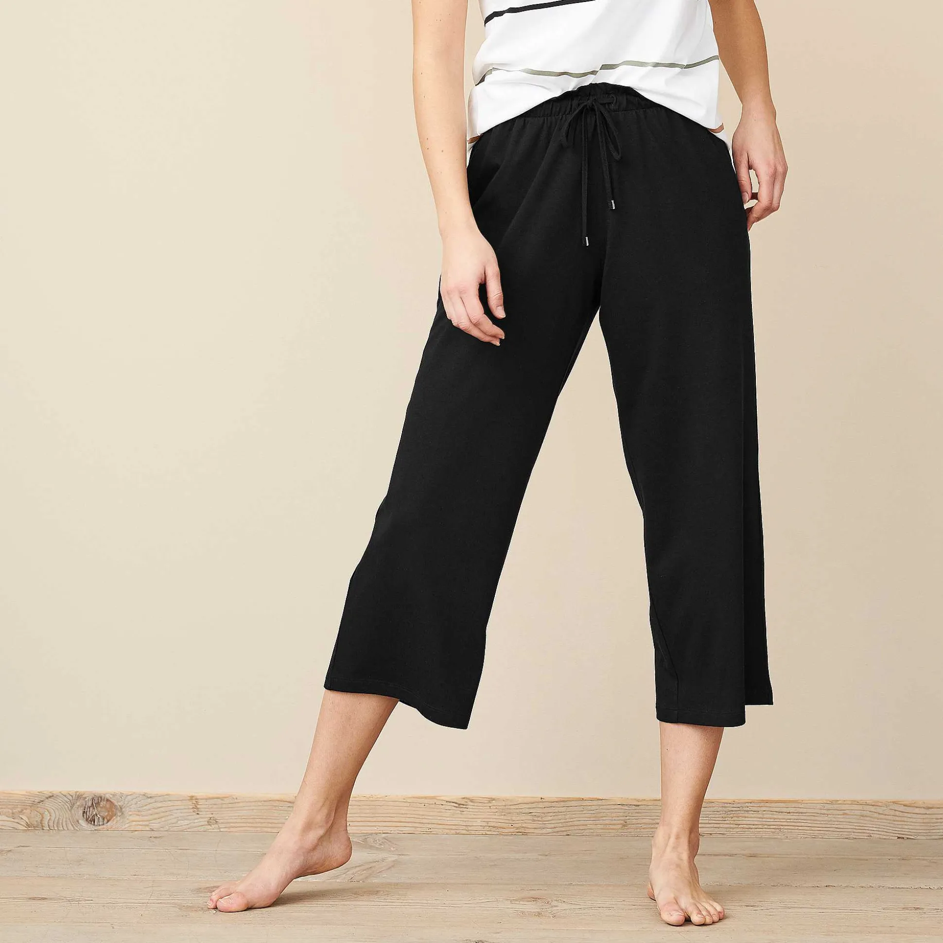 LIVING CRAFTS Inga – 7/8-Hose Schwarz Hot
