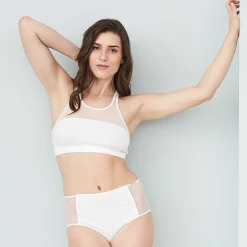 LIVING CRAFTS Irini – Slips Mit Hoher Taille Weis Online