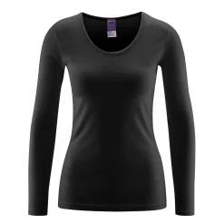 LIVING CRAFTS Johanna - Langarmshirt Schwarz Best Sale