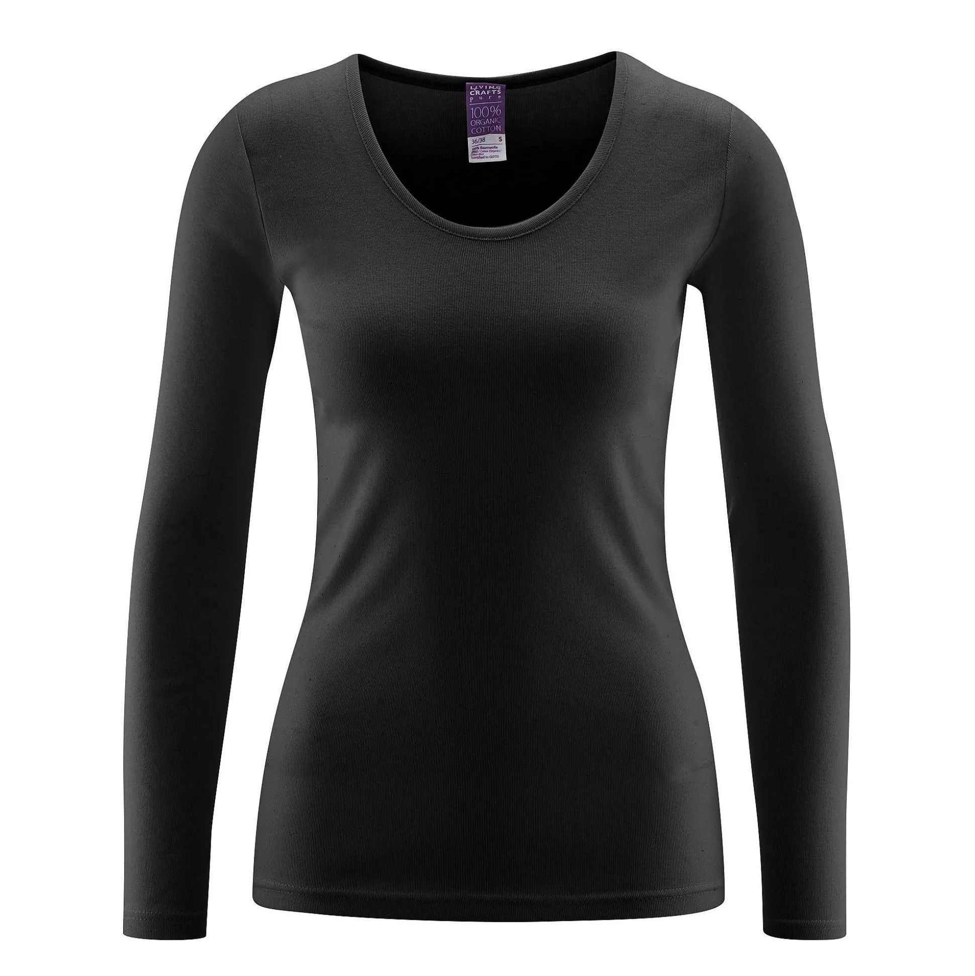 LIVING CRAFTS Johanna - Langarmshirt Schwarz Best Sale