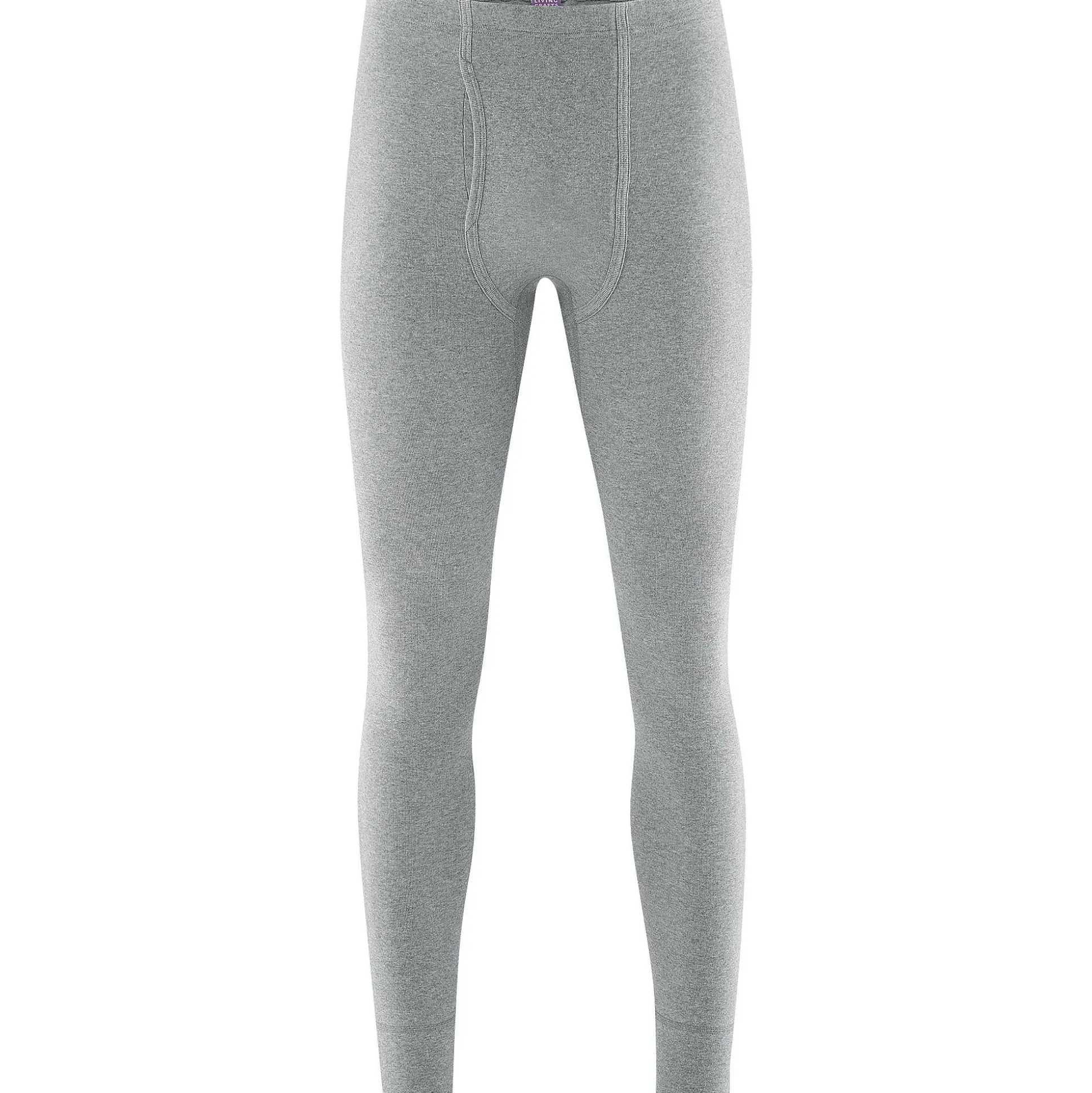 LIVING CRAFTS Jonathan – Long Johns Graue Melange Best
