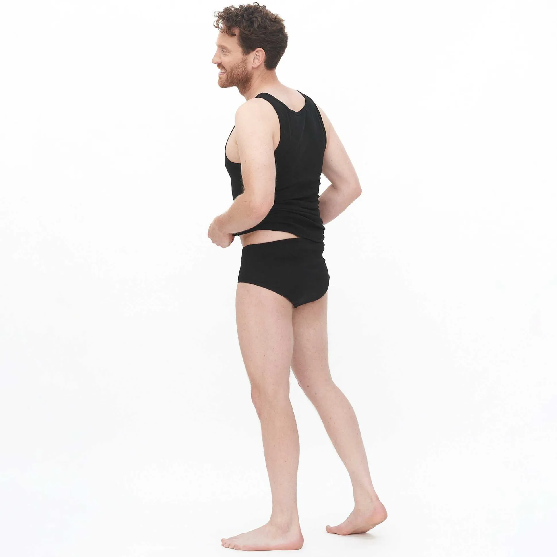 LIVING CRAFTS Julius – Slip Mit Offenem Hosenschlitz Schwarz Shop