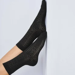 LIVING CRAFTS Katalin - Socken Schwarz Clearance