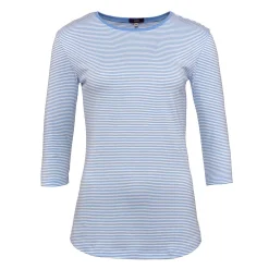 LIVING CRAFTS Kristin - Schlafshirt Vergissmeinnicht/Offwhite Online