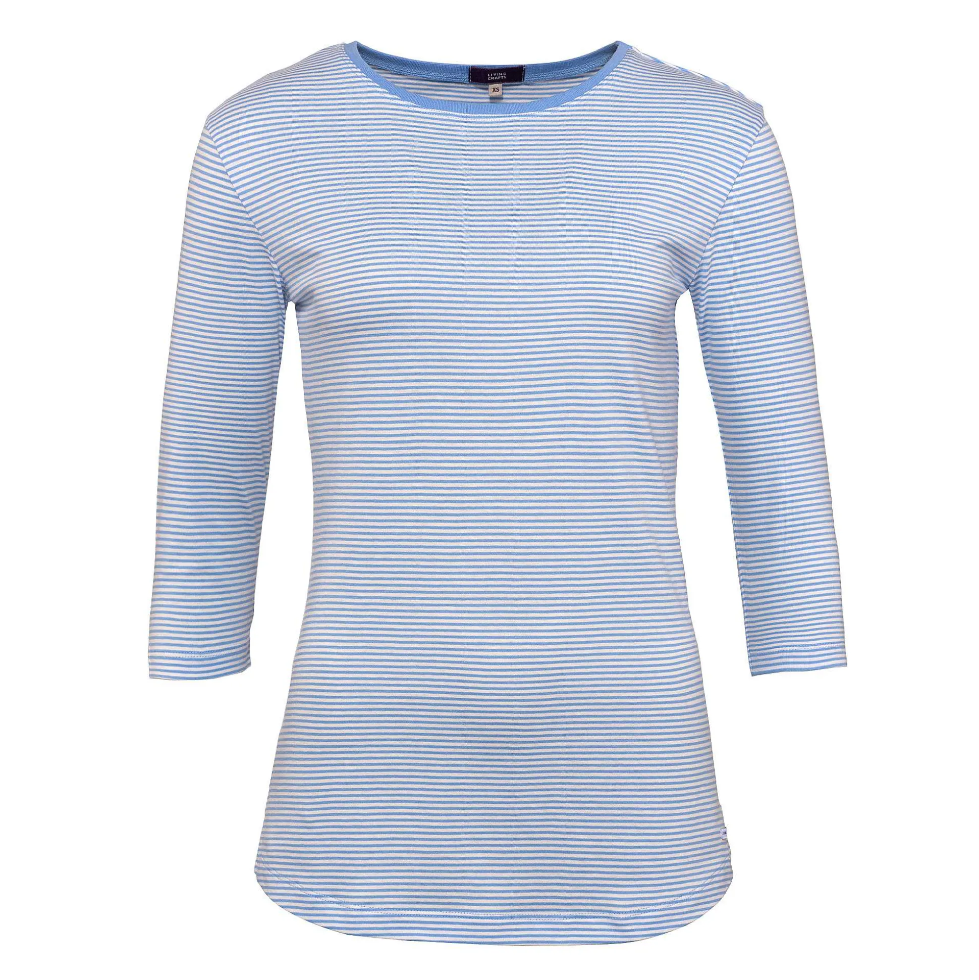 LIVING CRAFTS Kristin - Schlafshirt Vergissmeinnicht/Offwhite Online