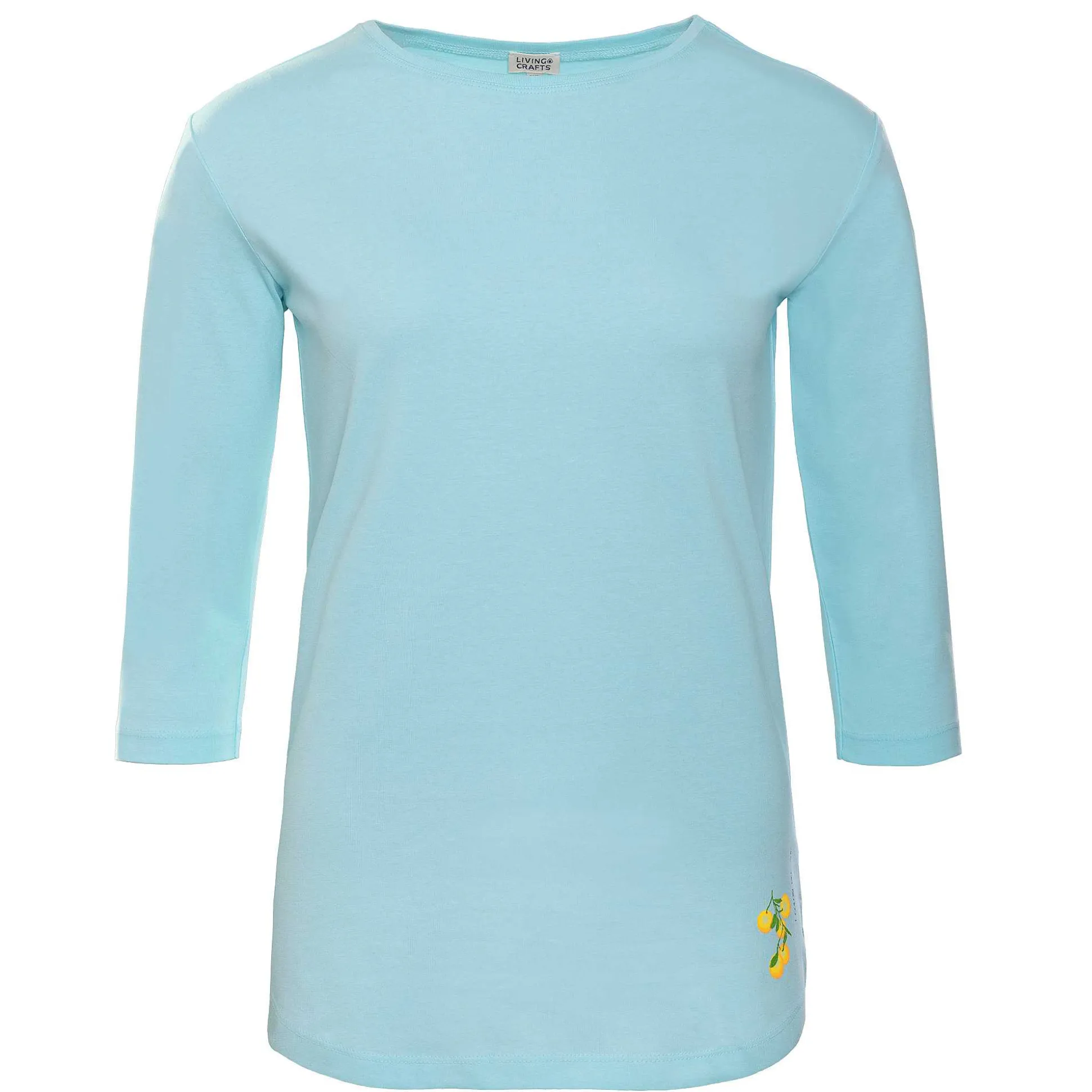 LIVING CRAFTS Kristin - Schlafshirt Eisiges Aqua Online