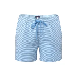 LIVING CRAFTS Kylie – Schlafshorts Vergissmeinnicht/Offwhite Hot