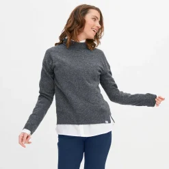 LIVING CRAFTS Laina - Pullover Rauch Fashion