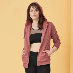 LIVING CRAFTS Lamina - Kapuzenjacke Marsala Best Sale