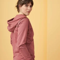 LIVING CRAFTS Lamina - Kapuzenjacke Marsala Best Sale