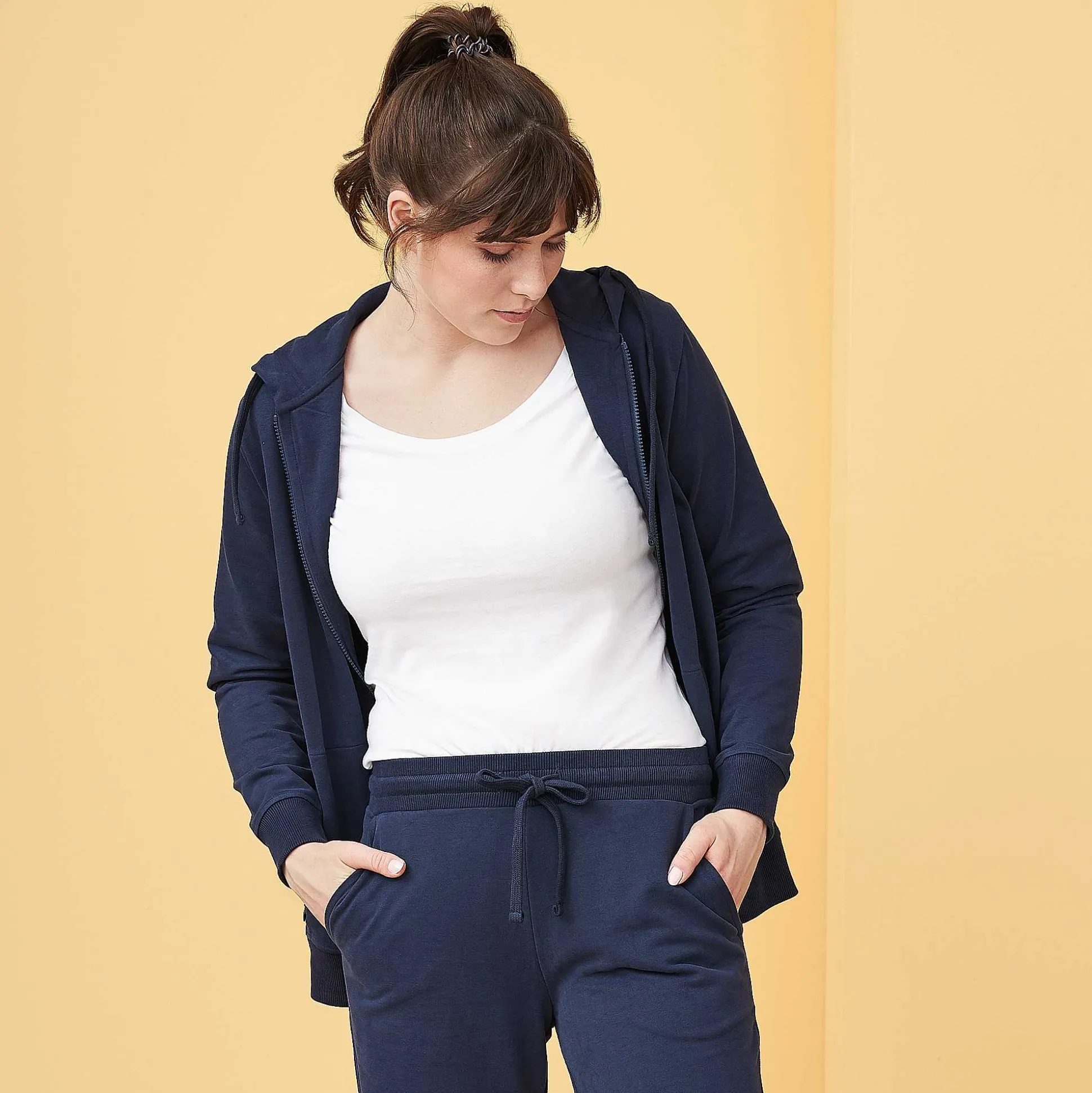 LIVING CRAFTS Lamina - Kapuzenjacke Marine Clearance